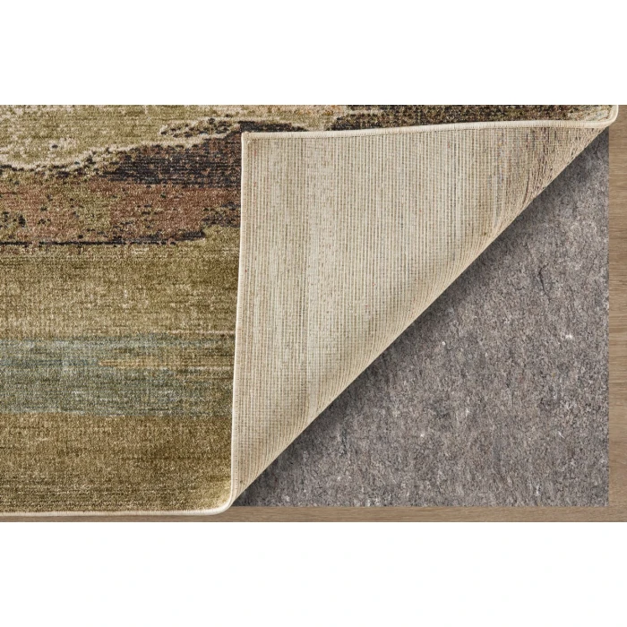 Feizy Pearson Green/Ivory/Brown PRS39SBF 2ft.6in. x 7ft.3in. Rect. Rug