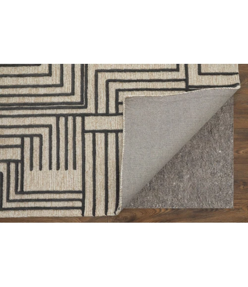 Feizy Gansett Tan/Brown T25T8011 5ft. x 8ft. Rect. Rug