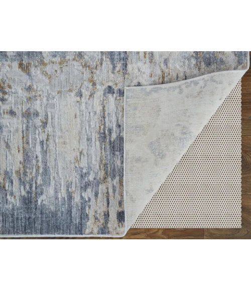 Feizy Laina BLUE/IVORY LAI39GHF 3 ft. X 5 ft. Rectangle Rug