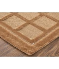 Feizy Channels BEIGE 2877278F 5 ft. 6 in. X 8 ft. 6 in. Rectangle Rug