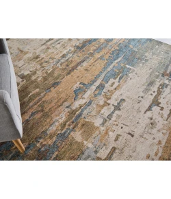 Feizy Pearson Blue/Ivory/Brown PRS39SCF 10ft.0in. x 12ft.8in. Rect. Rug