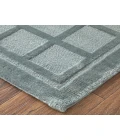 Feizy Channels AQUA 2877278F 5 ft. 6 in. X 8 ft. 6 in. Rectangle Rug