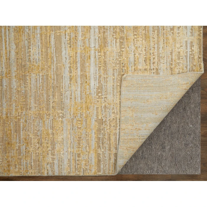 Feizy Eastfield GOLD/IVORY EAS69FQF 3 ft. X 5 ft. Rectangle Rug