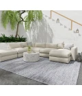 Feizy Finley Gray/Ivory T28T6046 3ft.6in. x 5ft.6in. Accent Rug Rug