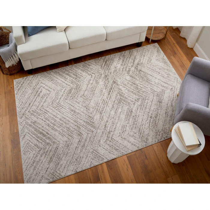 Feizy Vancouver BEIGE/BROWN VNR39NPF 2 ft. 10 in. X 7 ft. 10 in. Rectangle Rug