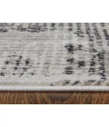 Feizy Sonora GRAY/IVORY SNR39NYF 6 ft. 7 in. X 9 ft. 6 in. Rectangle Rug