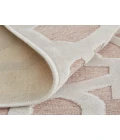 Feizy Saphir Mira BLUSH/WHITE 6803495F 9 ft. 8 in. X 12 ft. 7 in. Rectangle Rug