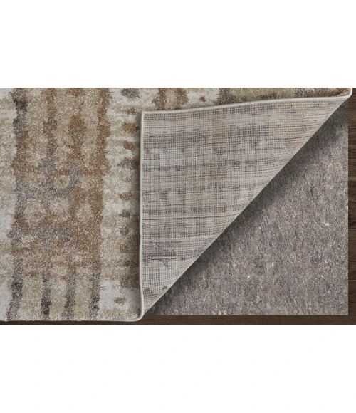 Feizy Skyview Brown/Tan/Ivory SKV39QBF 6 ft. 7 in. X 9 ft. 6 in. Rect. Rug