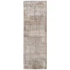 Feizy Skyview Brown/Tan/Ivory SKV39QBF 2 ft. 6 in. X 7 ft. 3 in. Rect. Rug