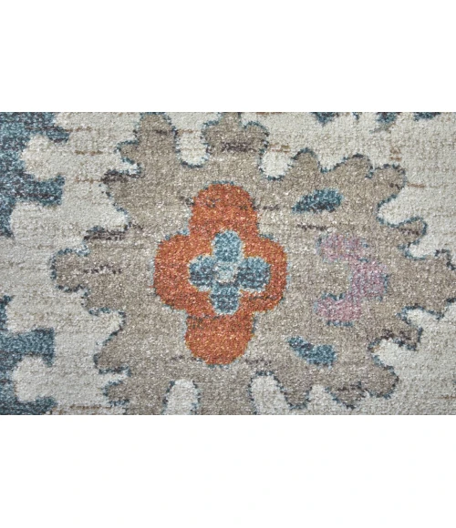 Feizy Dartmouth Blue/Ivory/Pink DRT39QMF 7 ft. 9 in. X 10 ft. Rect. Rug