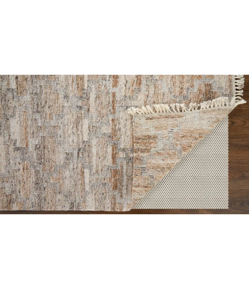 Feizy Beckett Tan/Gray/Ivory 8900787F 9 ft. 6 in. X 13 ft. 6 in. Rect. Rug