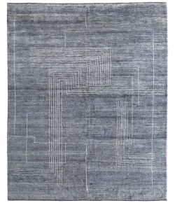 Feizy Agape Gray/Ivory AGP69H9F 7 ft. 9 in. X 9 ft. 9 in. Rect. Rug