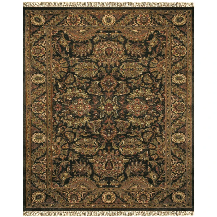 Feizy EDMONTON 6522F IN CHARCOAL/CHARCOAL 7' 9" x 9' 9" Area Rug