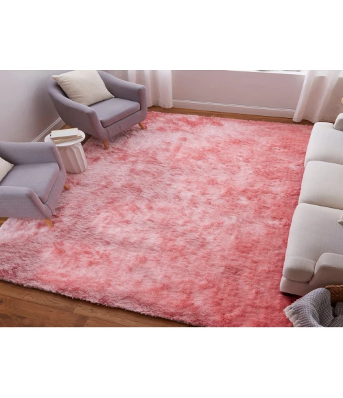 Feizy Indochine PINK 4944550F 8 ft. X 8 ft. Round Rug