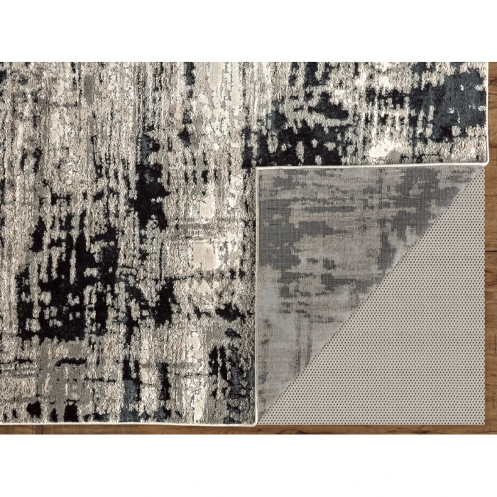 Feizy Micah BLACK 6943339F 8 ft. X 10 ft. Rectangle Rug