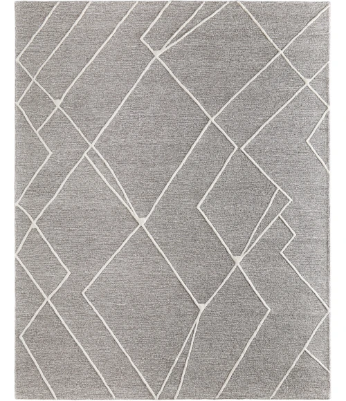 Feizy Euclid Taupe/Ivory/Gray T11T8004 9ft.6in. x 13ft.6in. Rect. Rug