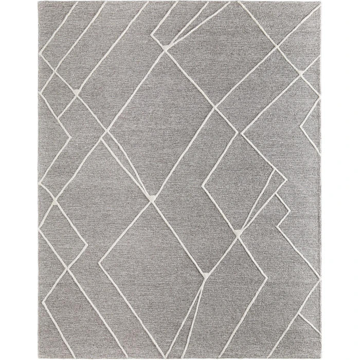 Feizy Euclid Taupe/Ivory/Gray T11T8004 5ft. x 8ft. Rect. Rug