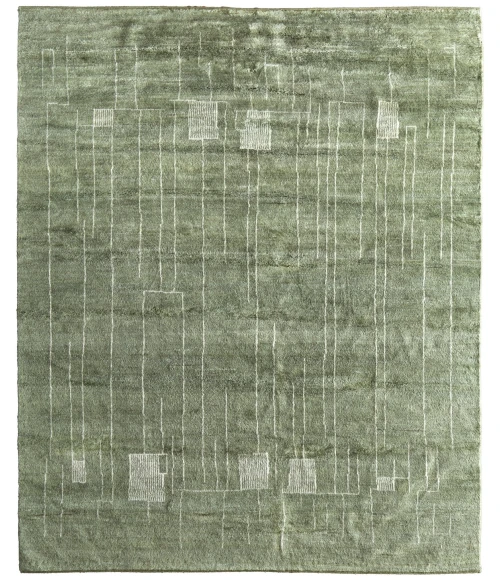 Feizy Agape Green/Ivory AGP69HBF 11 ft. 6 in. X 15 ft. Rect. Rug