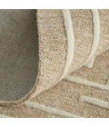 Feizy Fenner Taupe/Ivory T10T8003 2ft.6in. x 8ft. Rect. Rug