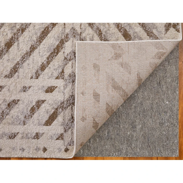 Feizy Vancouver BEIGE/BROWN VNR39NQF 10 ft. X 14 ft. Rectangle Rug