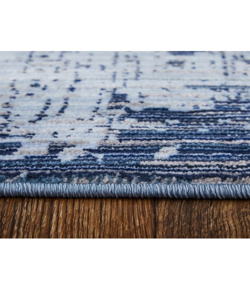 Feizy Sonora BLUE/LIGHT BLUE SNR39PLF 7 ft. 10 in. X 10 ft. 3 in. Rectangle Rug