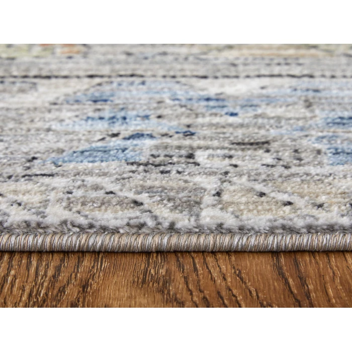 Feizy Melrose IVORY/MULTI MEL39P0F 6 ft. 7 in. X 9 ft. 6 in. Rectangle Rug