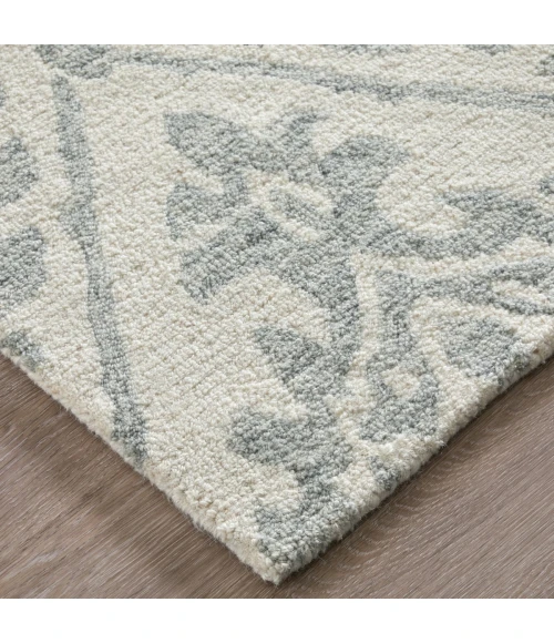 Feizy Belfort Ivory/Gray 8698A29F 9 ft. X 12 ft. Rect. Rug