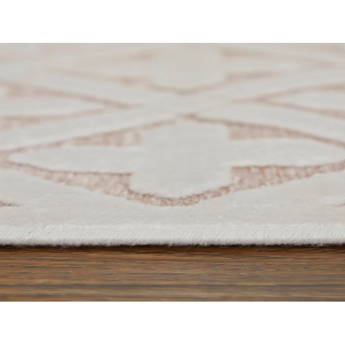 Feizy Saphir Mira BLUSH/WHITE 6803500F 9 ft. 8 in. X 12 ft. 7 in. Rectangle Rug
