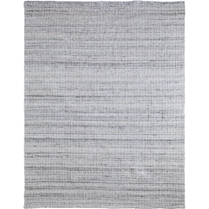 Feizy Limerick Gray/White T37T8022 8ft. x 10ft. Rect. Rug