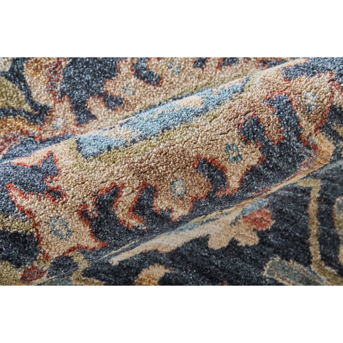Feizy Pearson Blue/Red/Ivory PRS39SGF 7ft.10in. x 10ft.3in. Rect. Rug