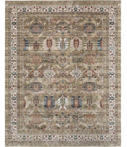 Feizy Pearson Green/Ivory/Blue PRS39SJF 5ft. x 7ft.6in. Rect. Rug
