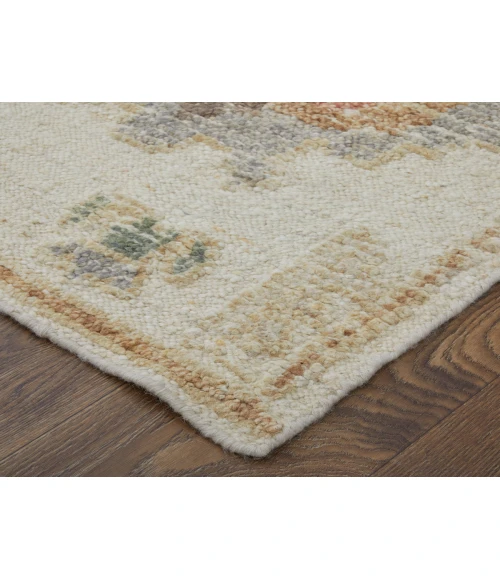 Feizy Grafton IVORY/MULTI GFT69FLF 7 ft. 9 in. X 9 ft. 9 in. Rectangle Rug