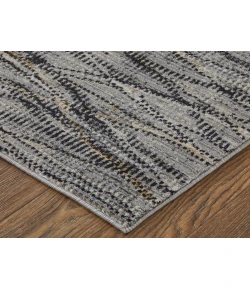 Feizy Sonora GRAY/CHARCOAL SNR39NXF 2 ft. 6 in. X 7 ft. 3 in. Rectangle Rug