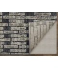 Feizy Kano CHARCOAL 86439LKF 7 ft. 10 in. X 10 ft. Rectangle Rug