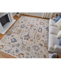 Feizy Pasha IVORY/MULTI PAS39M8F 2 ft. 6 in. X 7 ft. 3 in. Rectangle Rug