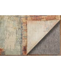 Feizy Jaxson Gray/Orange/Ivory JXN39PWF 9ft. x 12ft. Rect. Rug