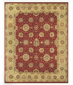 Feizy Drake 6048F RED/BEIGE Area Rug 5 ft. 6 X 8 ft. 6 Rectangle