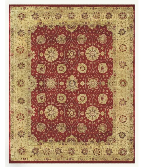Feizy DRAKE 6048F IN RED/BEIGE 5' 6" x 8' 6" Area Rug