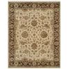 Feizy Drake 6049F IVORY/BROWN Area Rug 8 ft. X 8 ft. Round