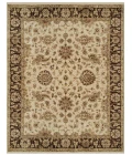 Feizy DRAKE 6049F IN IVORY/BROWN 5' 6" x 8' 6" Area Rug