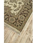 Feizy DRAKE 6049F IN IVORY/BROWN 5' 6" x 8' 6" Area Rug