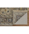 Feizy Ustad Gray/Taupe/Blue 5226112F 7ft.9in. x 9ft.9in. Rect. Rug