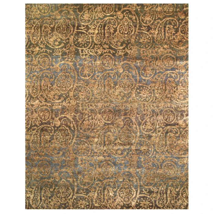 Feizy VERDIGRIS 7158F IN BLUE/MULTI 8' 6" x 11' 6" Area Rug