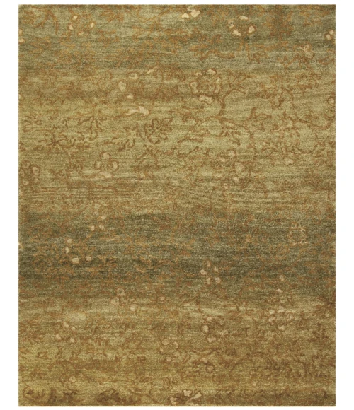 Feizy VERDIGRIS 7159F IN GREEN/MULTI 7' 9" x 9' 9" Area Rug