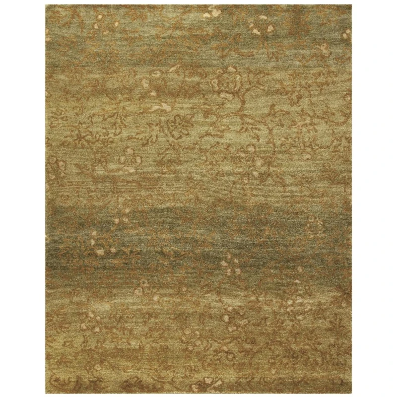 Feizy VERDIGRIS 7159F IN GREEN/MULTI 4' x 6' Area Rug