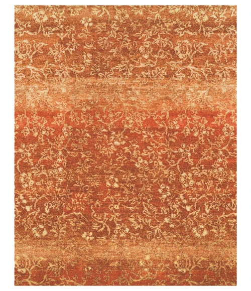 Feizy VERDIGRIS 7159F IN RED/MULTI 5' 6" x 8' 6" Area Rug