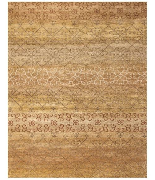 Feizy VERDIGRIS 7160F IN GOLD/MULTI 5' 6" x 8' 6" Area Rug