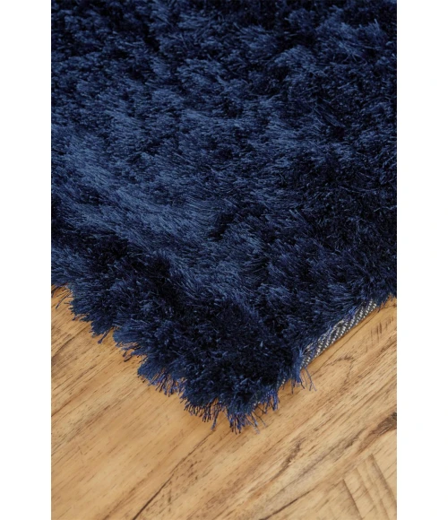 Feizy INDOCHINE 4550F IN DARK BLUE 7' 6" x 9' 6" Area Rug