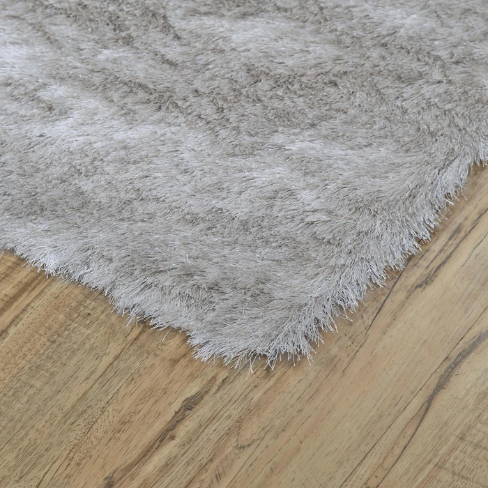 Feizy INDOCHINE 4550F IN PLATINUM 2' 6" X 6' Runner Area Rug