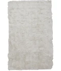Feizy INDOCHINE 4550F IN WHITE 3' 6" x 5' 6" Area Rug